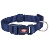 Premium Collar S-M:30-45cm/15mm indigo