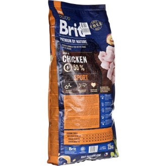 Brit Premium by Nature Sport 15kg Dry Adult Dog Food with Chicken / Vegetables Brit Premium by Nature Sport 15kg Dry Adult Dog Food with Chicken / Vegetables